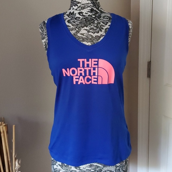 The North Face Tops - North face royal blue racerback tank, size M